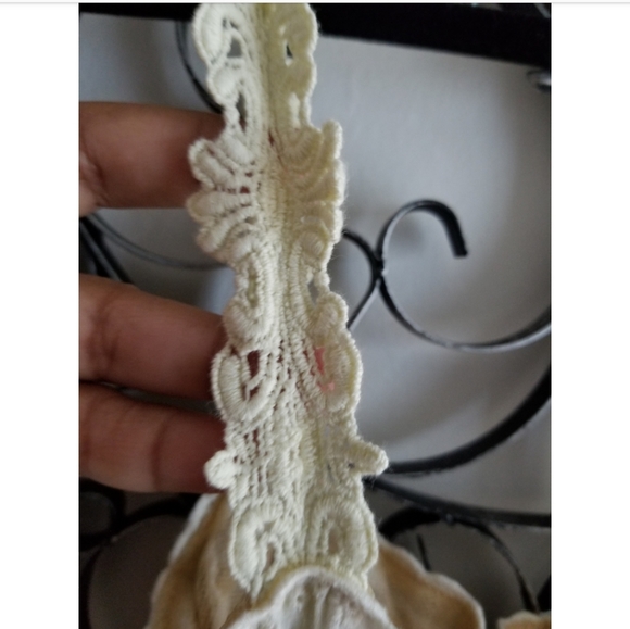 Anthropologie Hazel Tulle Embroidered Boho Top - Picture 5 of 8